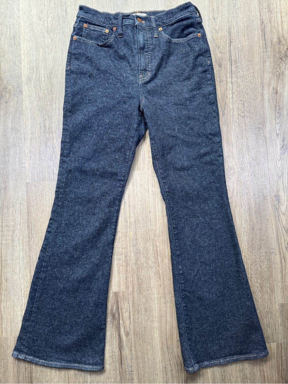 Madewell Perfect Vintage Flare Jean Dark Wash High Rise Size 29